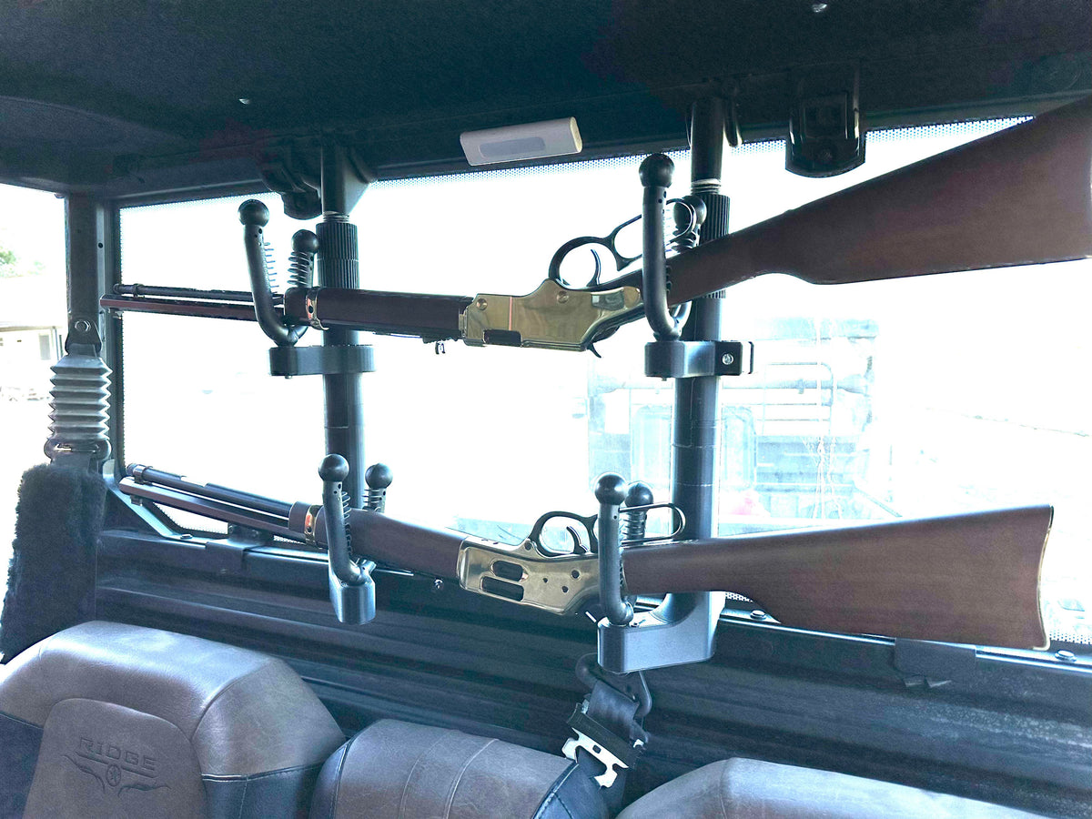Kawasaki Ridge / Ridge Crew Rear Window, 1 and 2 Place Rifle Mounting System
