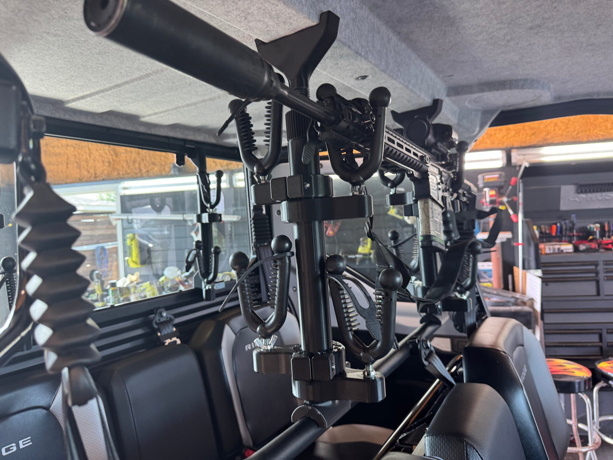 Kawasaki Ridge Mid Cage Rifle Rack | 19" or 26" | 2-4 Place | Headliner Compatible