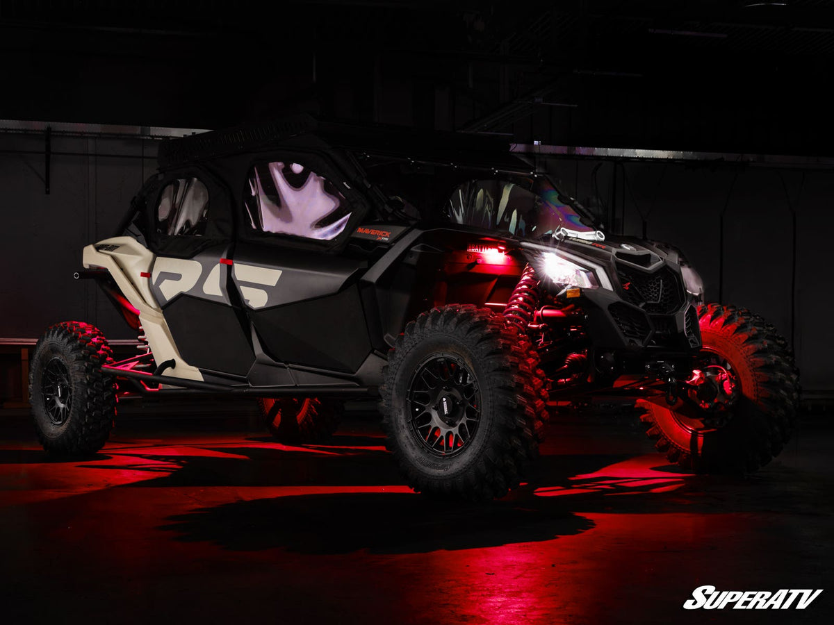 Photo of SuperATV RGB Rock Light Kit by SuperATV - Premium LED Light Whips & Rock Lights for UTVs / Side by Sides