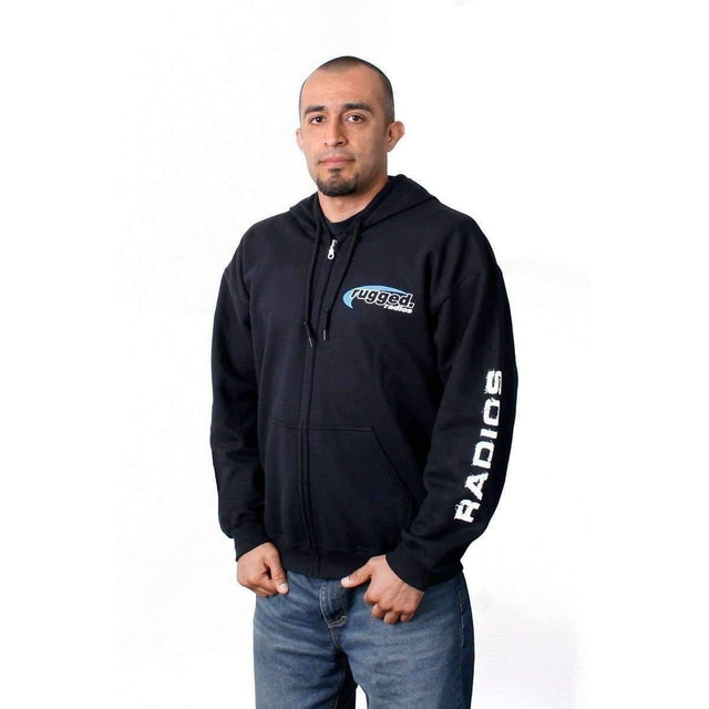 Photo of Rugged Radios Zip-Up Hoodie by Rugged Radios - Premium for UTVs / Side by Sides