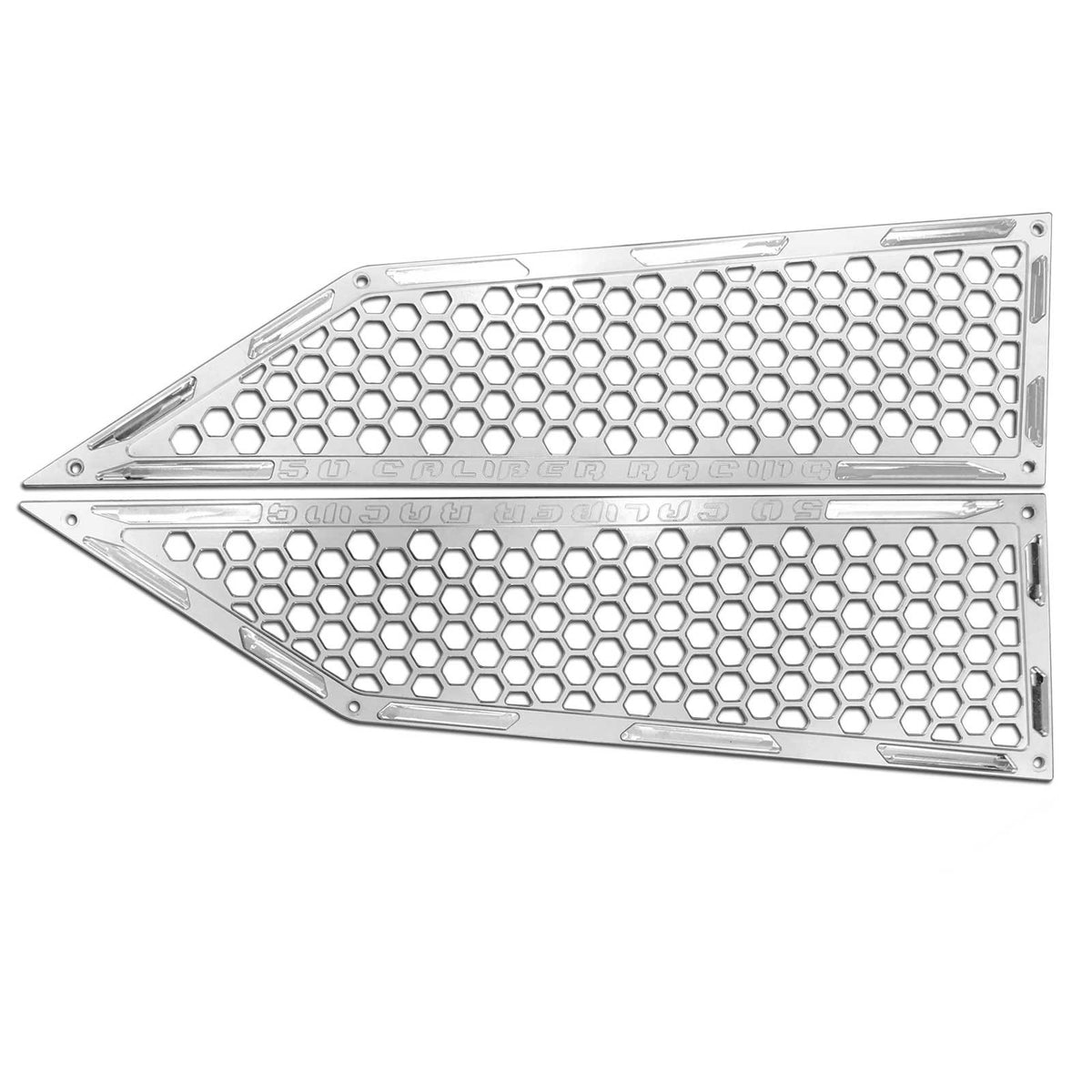 Photo of Polaris RZR XP Turbo Billet Air Intake Grille Bezel Kit (Outside Only) (2017+) by 50 Caliber Racing - Premium Grilles for UTVs / Side by Sides