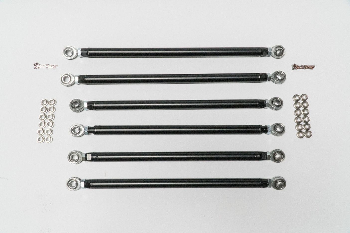 Photo of Can-Am Maverick X3 Radius Rod Kit by Shock Therapy - Premium Radius Rods & Plates for UTVs / Side by Sides
