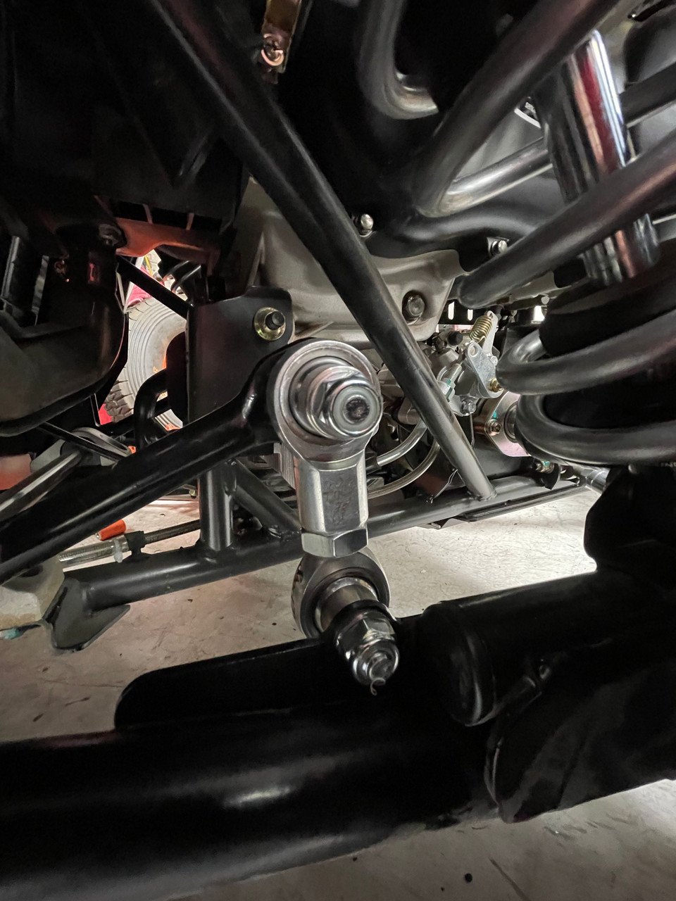 Photo of Polaris RZR 200 Adjustable Sway Bar Links by Shock Therapy - Premium Sway Bars & Links for UTVs / Side by Sides