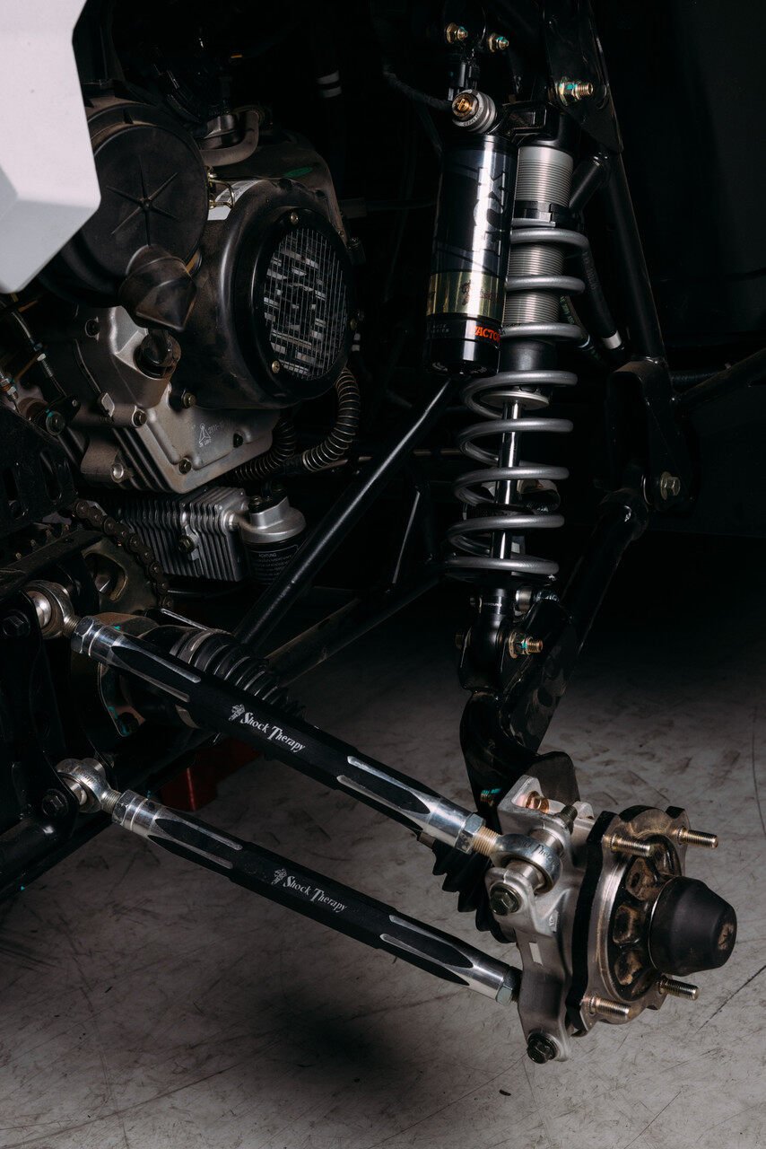 Photo of Polaris RZR 200 Radius Rod Kit by Shock Therapy - Premium Radius Rods & Plates for UTVs / Side by Sides