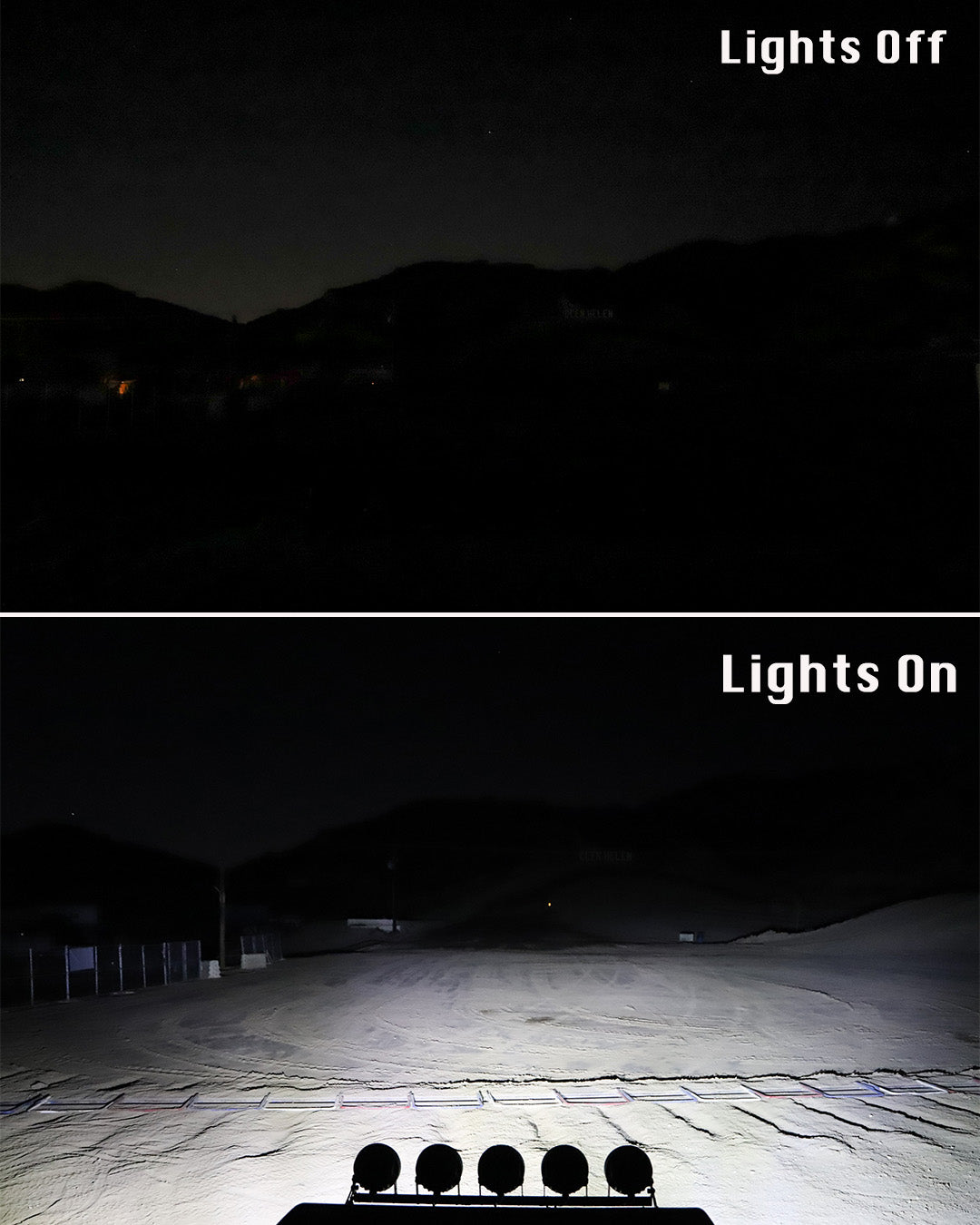 Photo of Off Road Side Mirror Pair With Sidewinder LED Pod Lights by GGLighting - Premium for UTVs / Side by Sides