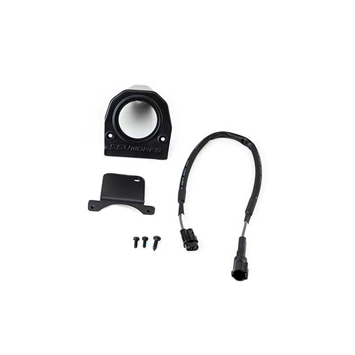 SSV Works '17-'25 Can-Am Maverick X3 Start/Stop Button Relocation Mounting Kit
