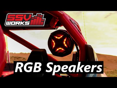 SSV Works '18-'24 Polaris Ranger XP 1000 V-Spec 5-Speaker Audio System for Ride Command
