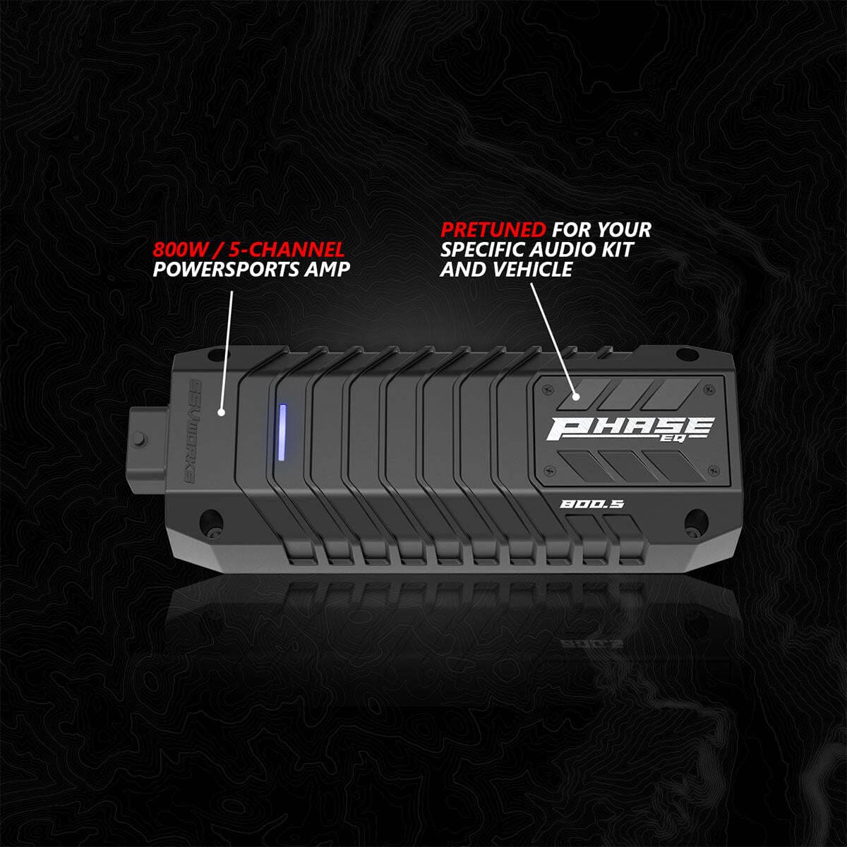 SSV Works '24-'25 Can-Am Maverick R Phase-4 A-Spec 800watt 5-Speaker System