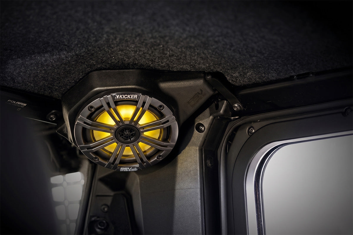 SSV Works '24-'26 Polaris Xpedition ADV 5 8-Speaker Phase 7 K-Spec Plug & Play Audio Kit
