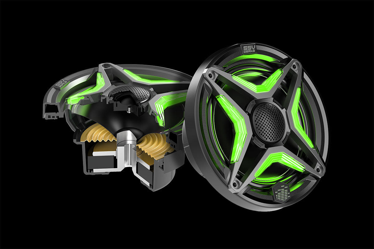 SSV Works '24-'26 Polaris Xpedition ADV 5 8-Speaker Phase 7 V Spec Plug & Play Audio Kit