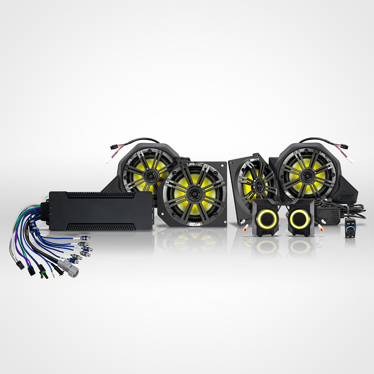 SSV Works '24-'26 Polaris Xpedition ADV 7-Speaker Phase 5 K-Spec Plug-&-Play Audio Kit