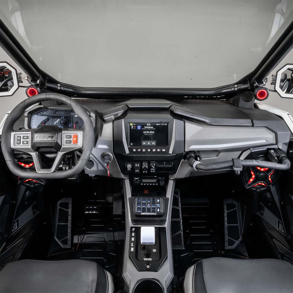 SSV Works '25-'26 Polaris RZR Pro R Front 6.5" Dash Speaker Pods