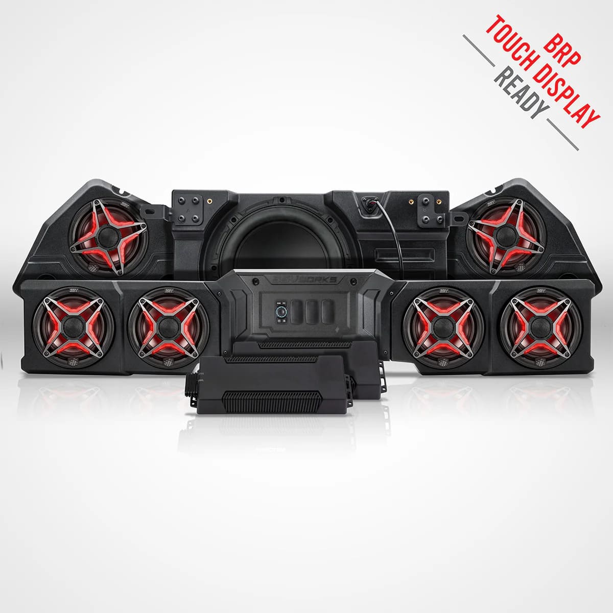 SSV Works '26+ Can-Am Defender HD11 5-Phase V-Spec 1.65 KW 7-Speaker Audio Kit