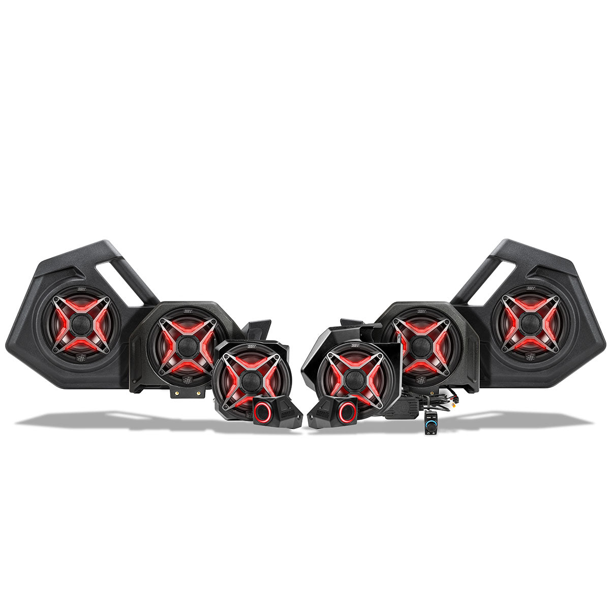 SSV Works '26 Polaris RZR Pro R Ultimate 8-Speaker Factory Audio Ultimate Plug & Play Upgrade Kit