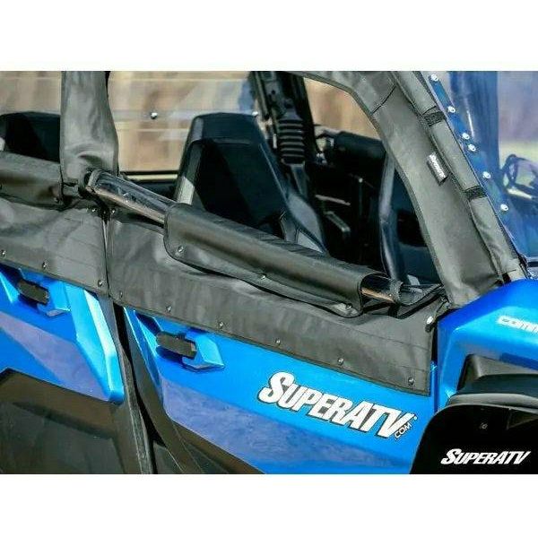 Photo of Can Am Commander MAX (2021+) Primal Soft Cab Enclosure Upper Doors by SuperATV - Premium Doors for UTVs / Side by Sides