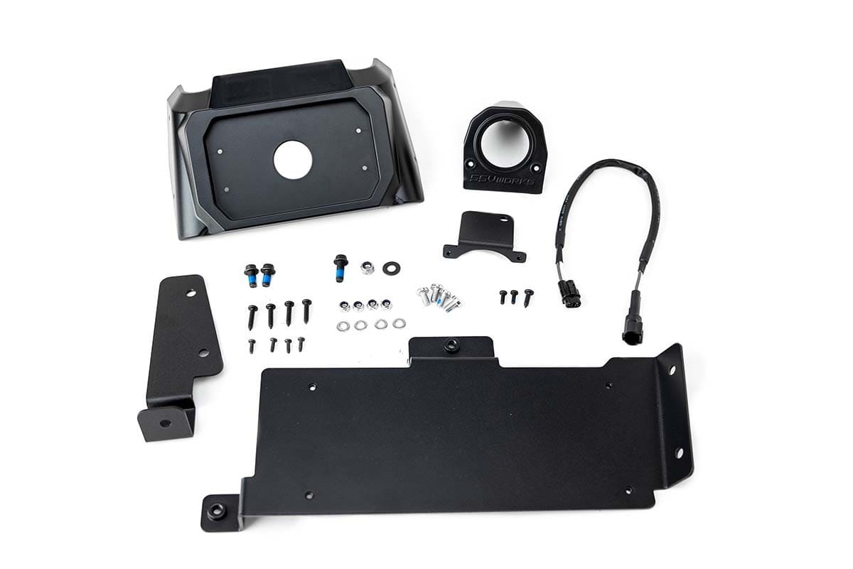 SSV Works '16-'25 Can-Am Maverick X3 Switch Works Alpha 12 Mounting Kit