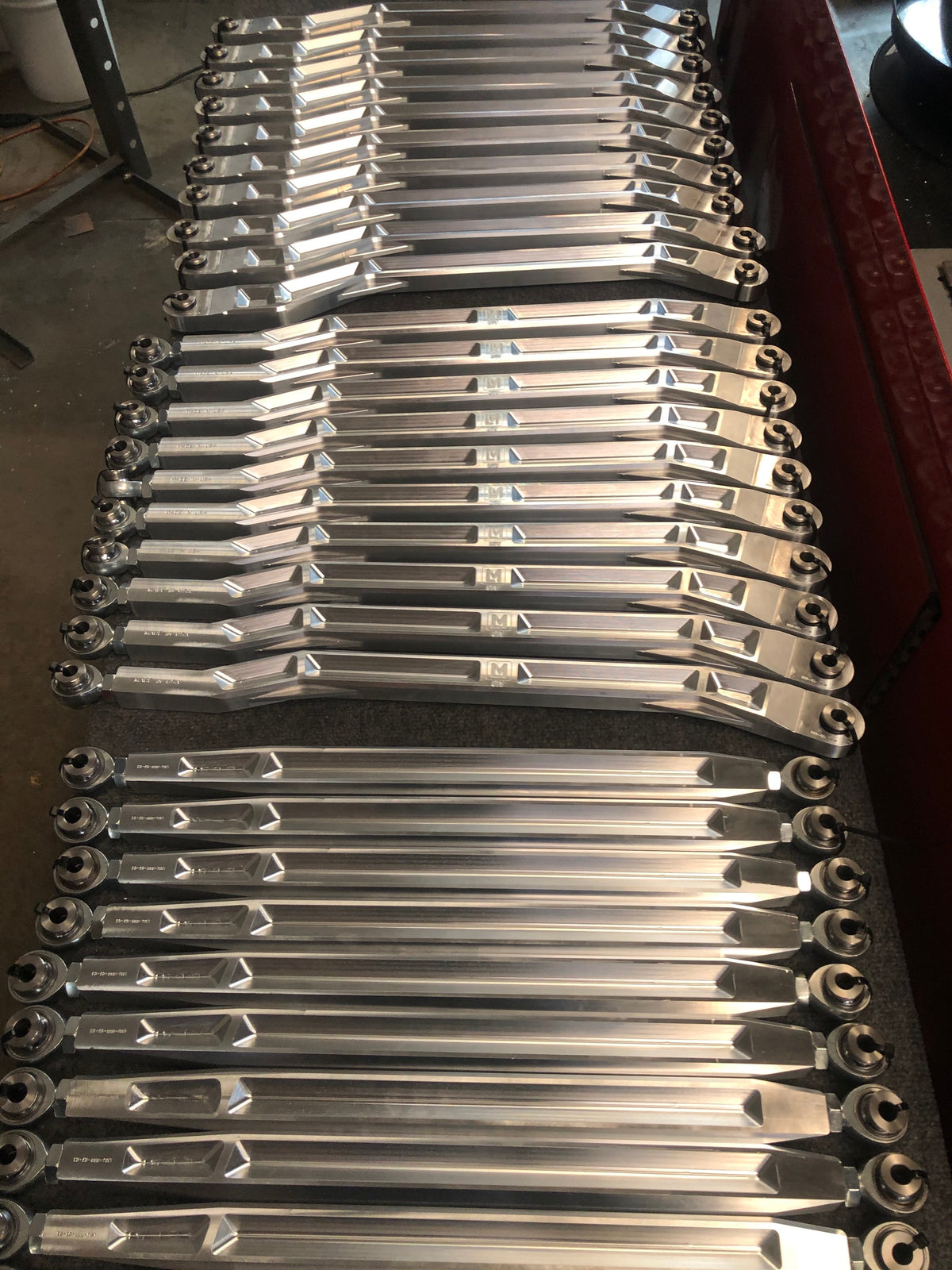 Photo of Can-Am Maverick X3 DS Radius Rod Kit (64in / 6 pc) High Clearance by LM-UTV - Premium Radius Rods for UTVs / Side by Sides