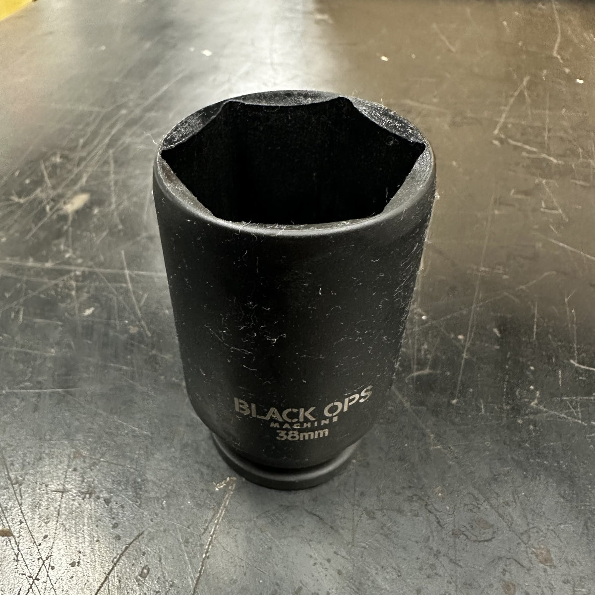 Black Ops Machine 38MM Thin Walled HD Socket - 1/2" Drive 6-Point Steel
