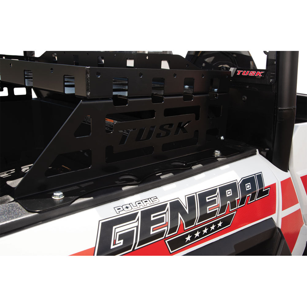 Tusk Cargo Rack Regular Black Powder Coated Polaris GENERAL 2016-2026
