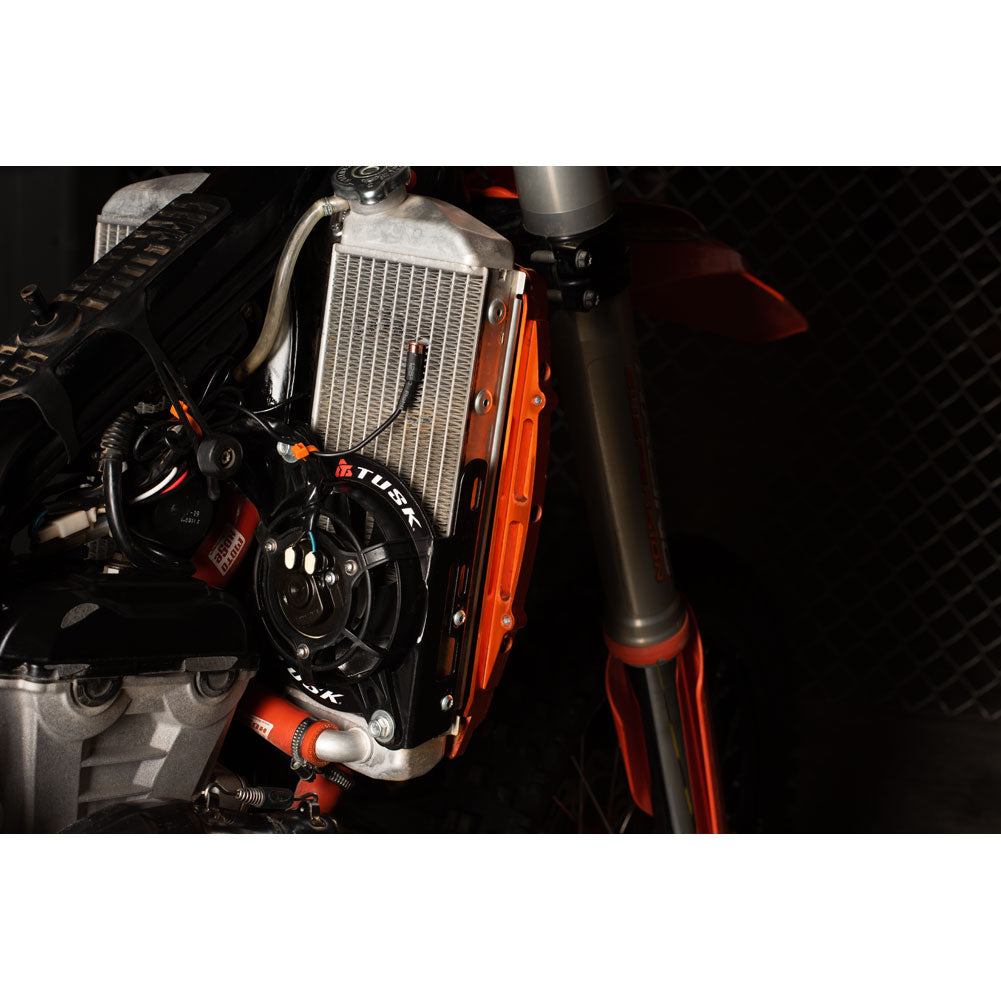 Tusk Digital Radiator Fan Kit - Husqvarna FE 250 2014–2016