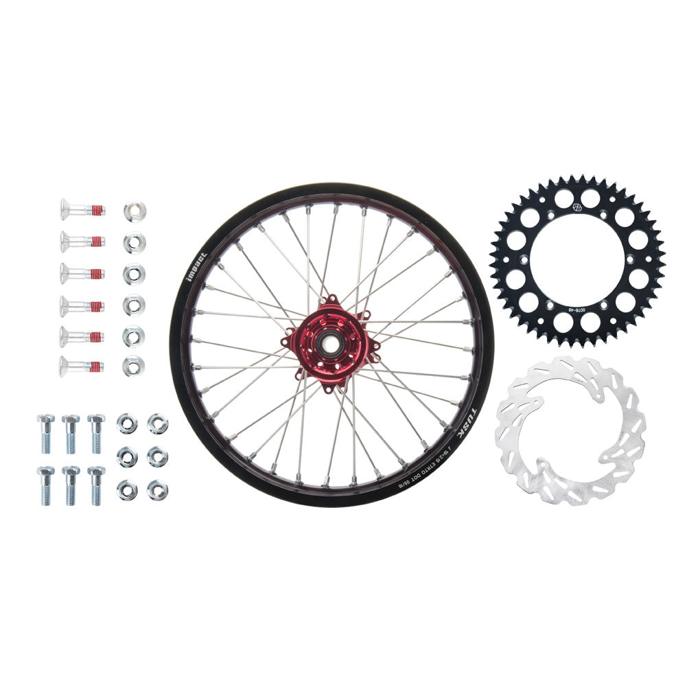 Tusk Impact Complete Rear Wheel Package - Honda CRF250R (2014-2017)