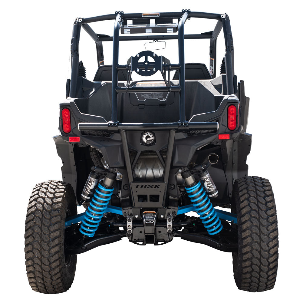 Tusk Impact Rear Cargo Rack & Spare Tire Mount for Can-Am Maverick