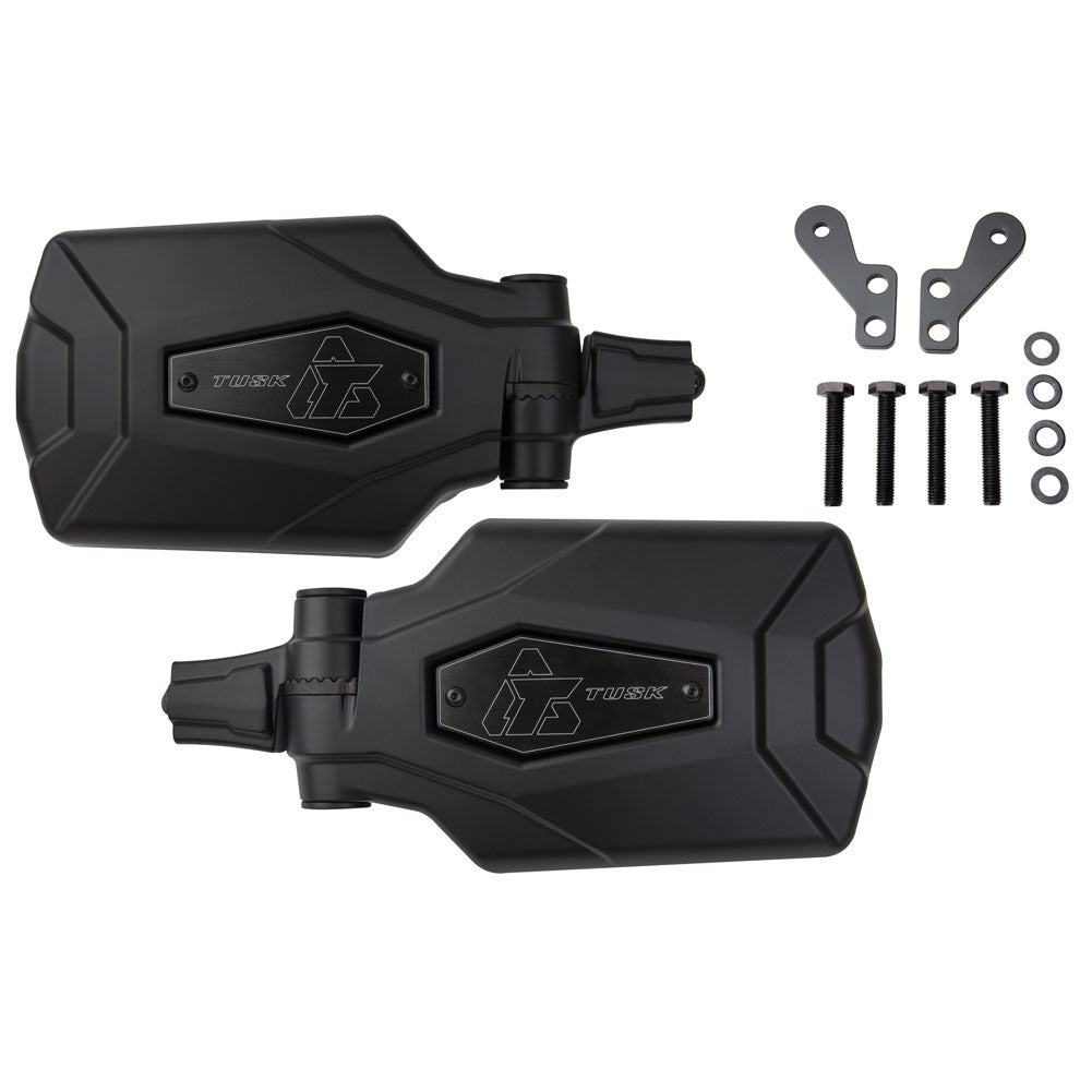 Tusk Pivot Folding UTV Mirror Kit w/A-pillar Mounts Polaris RZR 2014-2026