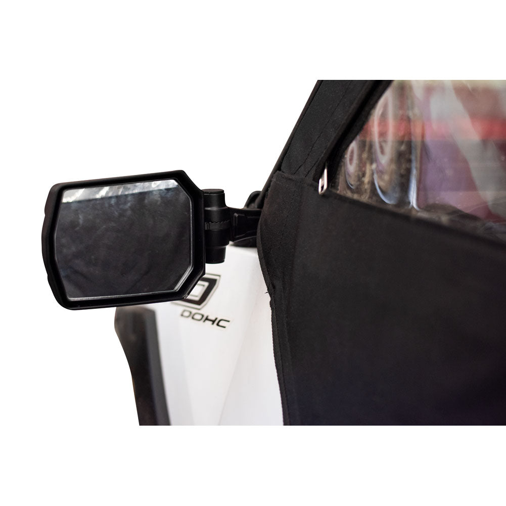 Tusk Pivot Folding UTV Mirror Kit w/A-pillar Mounts Polaris General 2016-2026