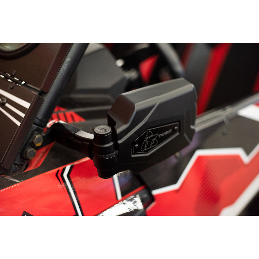 Tusk Pivot Folding UTV Mirror Kit w/A-pillar Mounts Polaris RZR 2014-2026