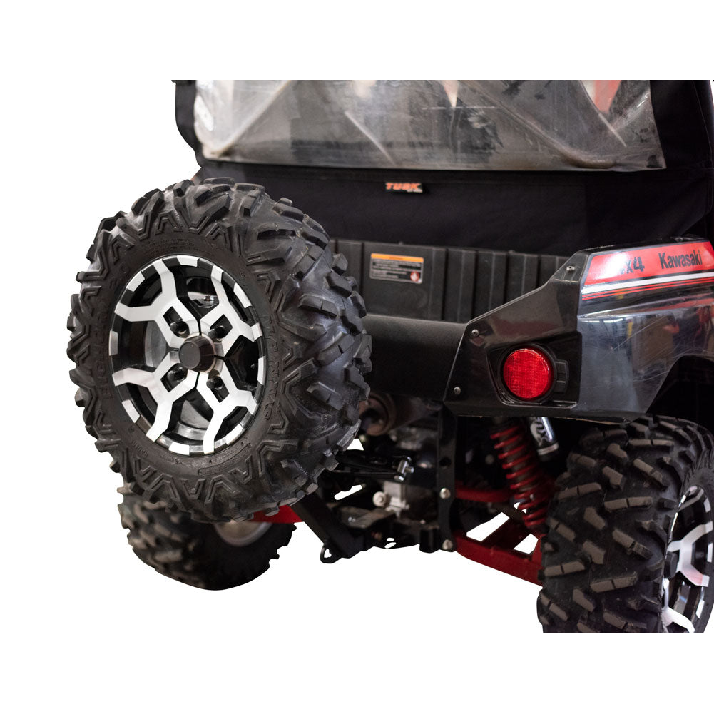 Tusk Hitch Mounted Spare Tire Carrier Kawasaki Teryx4 800 2014–2025