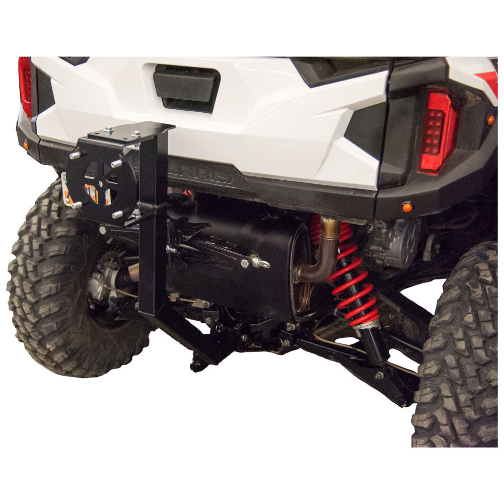 Tusk Hitch Mounted Spare Tire Carrier Polaris GENERAL 1000, EPS/XP/4 2016-2026*