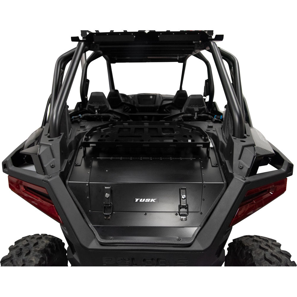 Tusk Cargo Hatch with Top Rack - Black Powder Coated for Polaris RZR Pro S 4