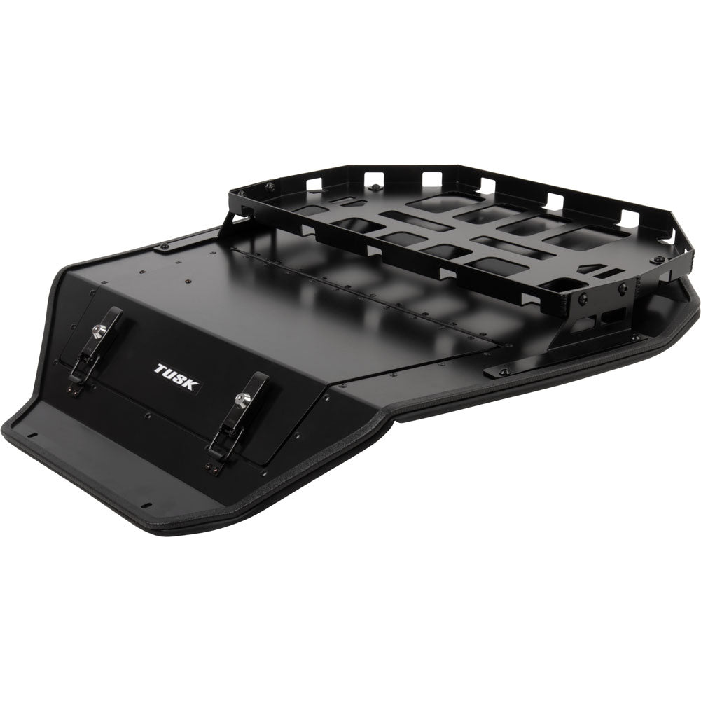 Tusk Cargo Hatch with Top Rack - Black Powder Coated for Polaris RZR Pro S 4