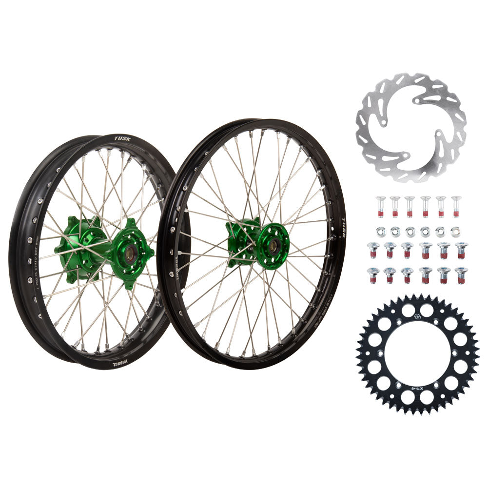 Tusk Impact Complete Front/Rear Wheel Package Kawasaki KX250/450F 2006–2014
