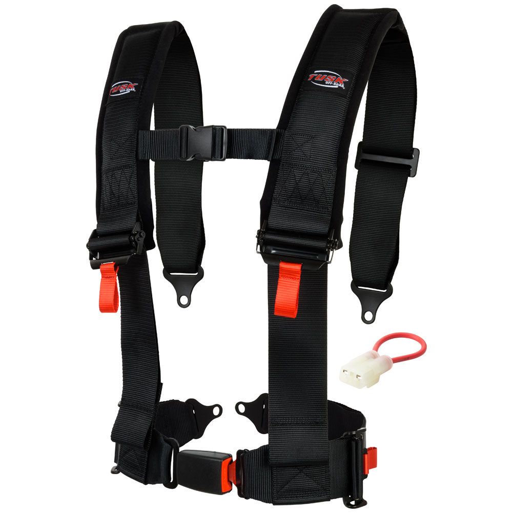 Tusk 4 Point 3 inch H-Style Safety Harness Honda Talon 1000R-4 Fox Live Valve 2020–2026