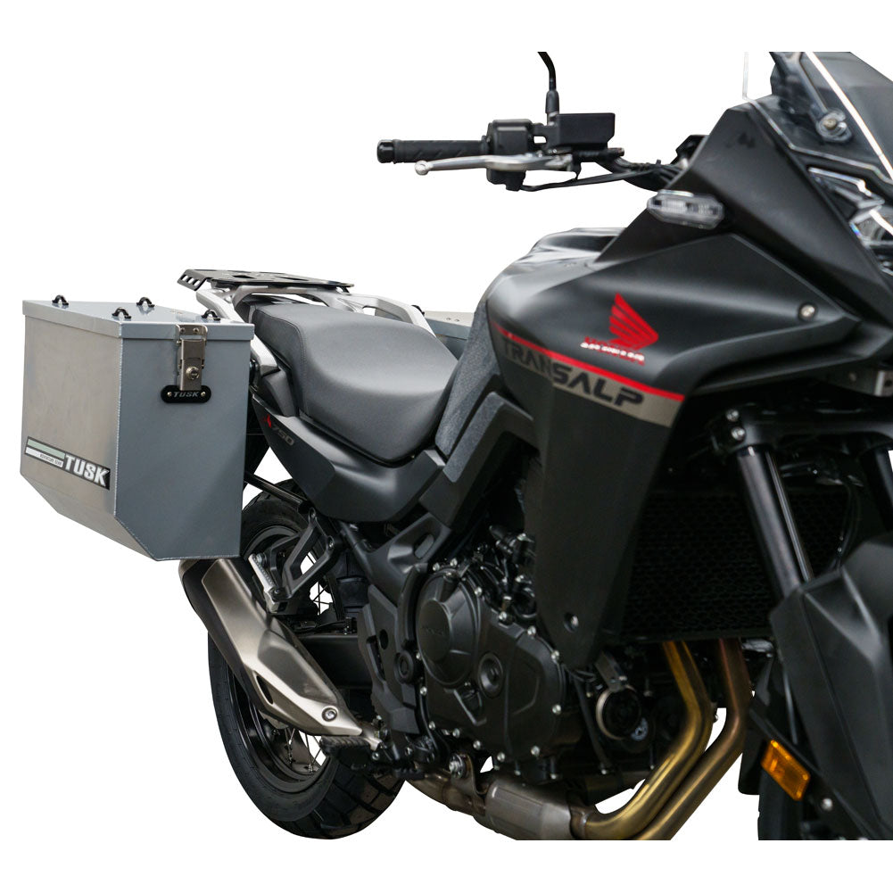 Tusk Aluminum Panniers with Pannier Racks Honda Transalp XL750 2024-2025