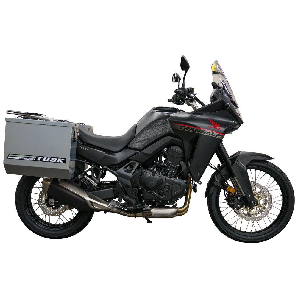 Tusk Aluminum Panniers with Pannier Racks Honda Transalp XL750 2024-2025