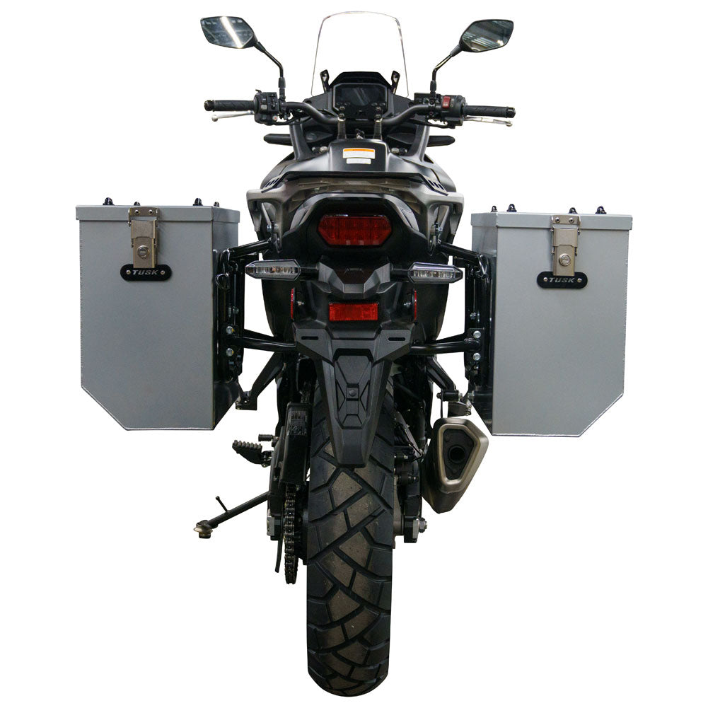 Tusk Aluminum Panniers with Pannier Racks Honda Transalp XL750 2024-2025