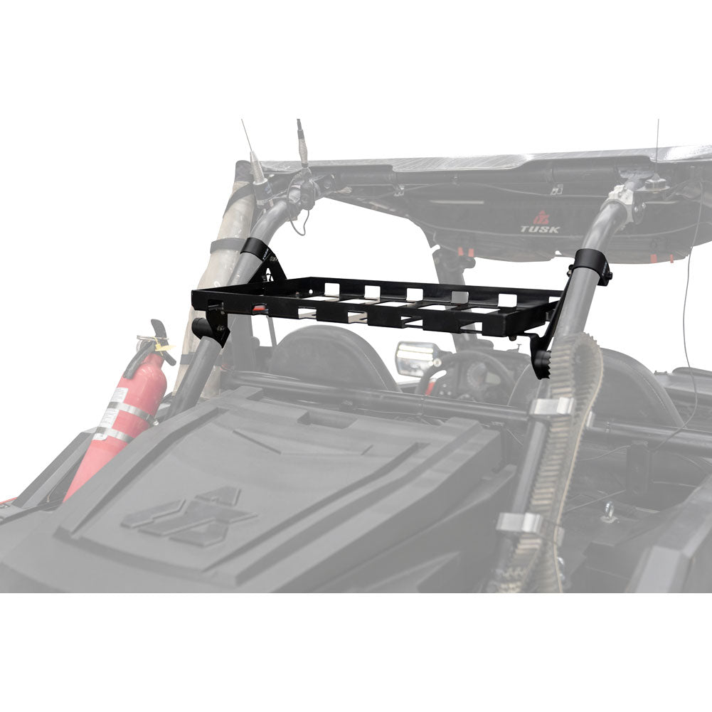Tusk Cargo Rack Regular Black Powder Coated Polaris RZR 2014–2023