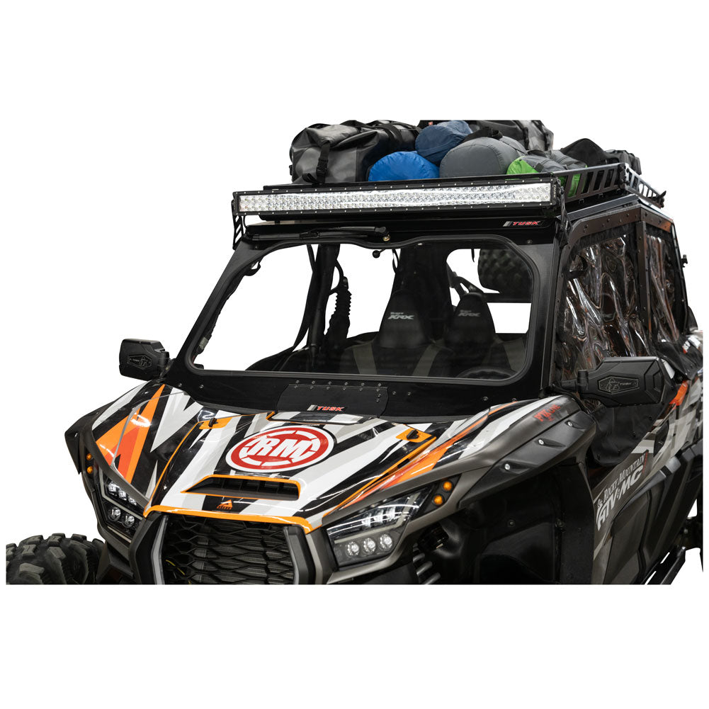 Tusk UTV Full Glass Windshield w/ 16" Wiper Kawasaki Teryx KRX 1000 2020–2026*
