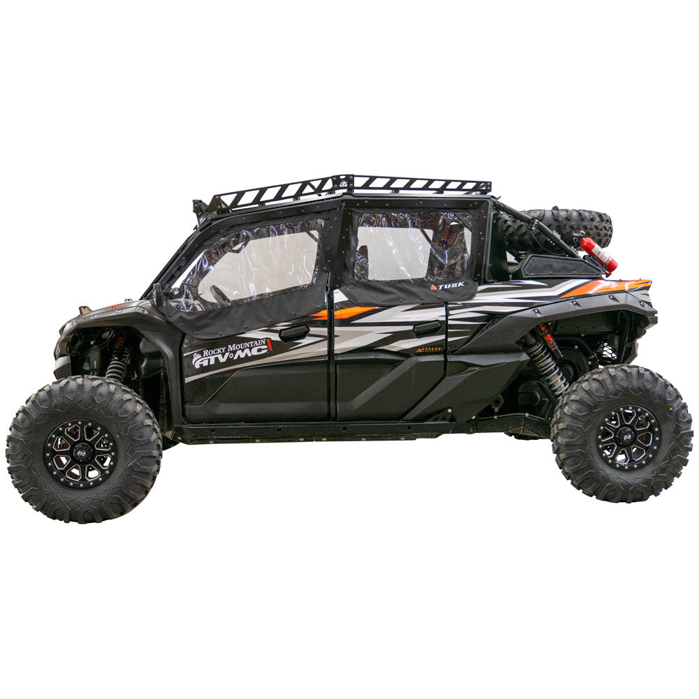 Tusk Zipperless Upper Door Kit Kawasaki Teryx KRX4 1000 2023-2026*