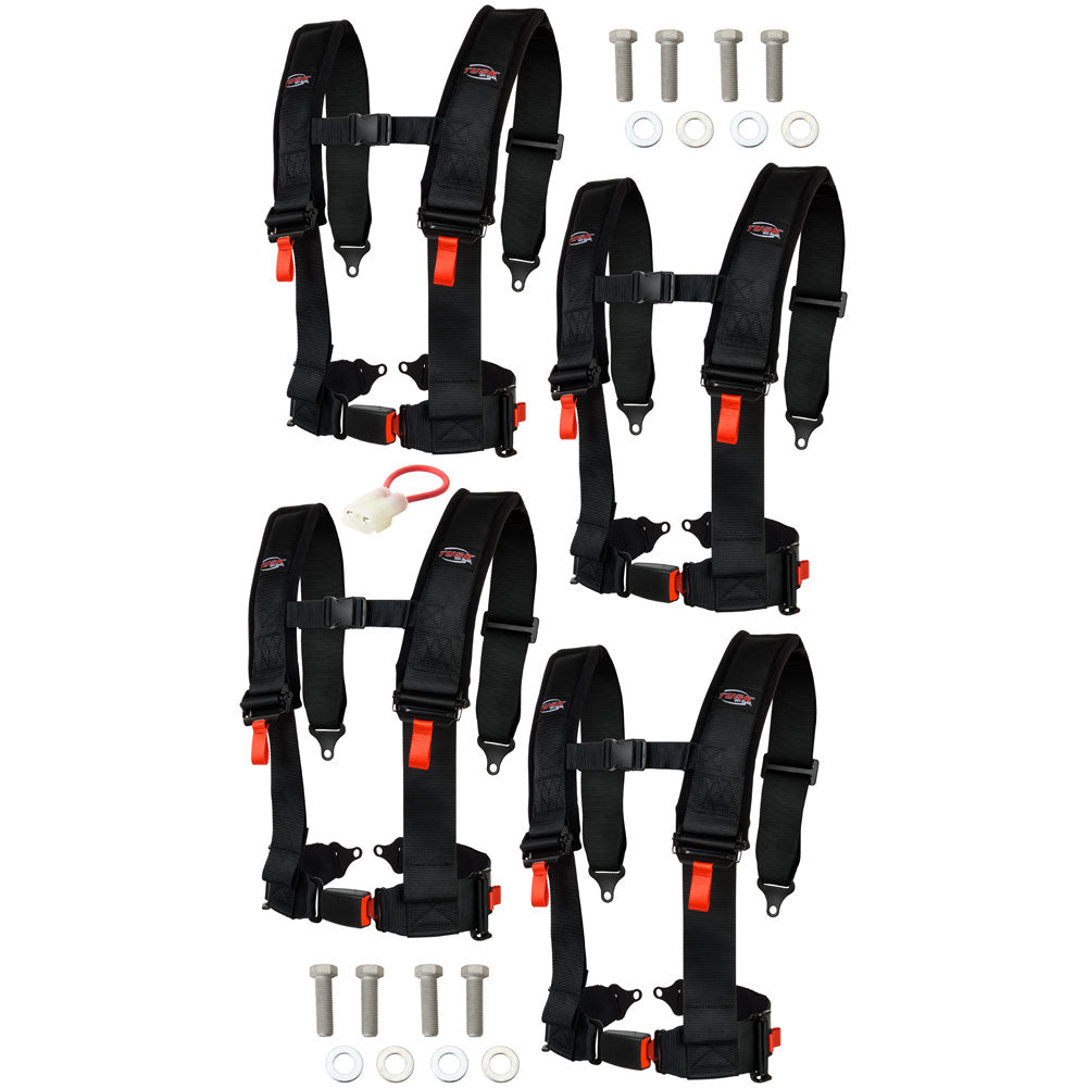 Tusk 4 Point 3 inch H-Style Safety Harness Honda Talon 1000R-4 Fox Live Valve 2020–2026