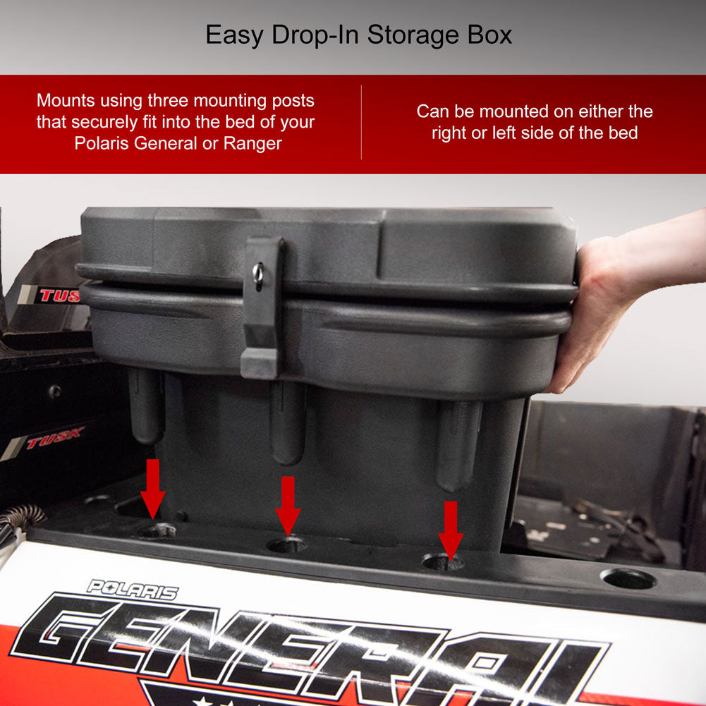 Tusk Bed Box 24L for Polaris Ranger