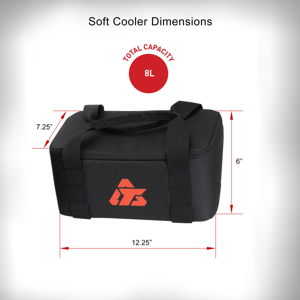 Tusk Trail-Runner Zipperless ATV Rear Rack Bag Universal