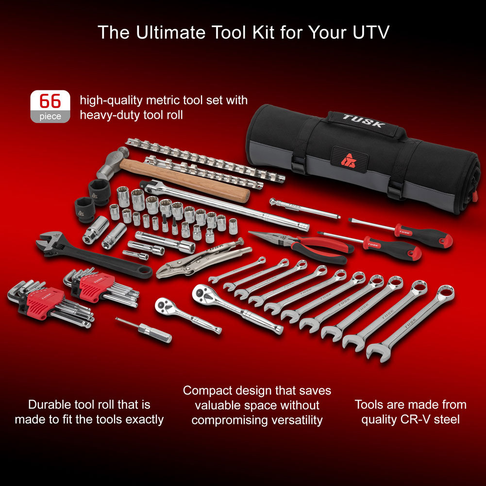 Tusk UTV Tool Roll Kit Can-Am Maverick 1000 Turbo 2013–2025