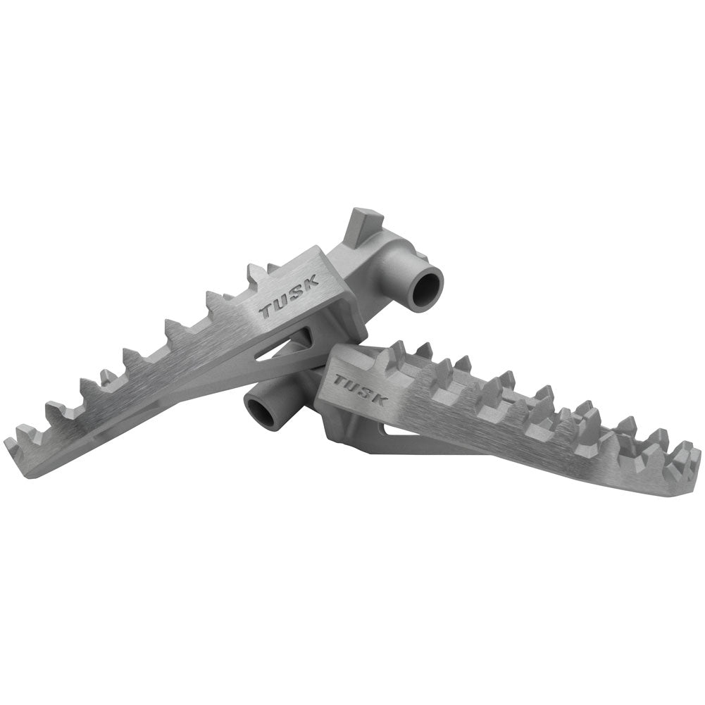 Tusk Blitz Titanium Moto Foot Pegs Yamaha YZ125 1999–2026