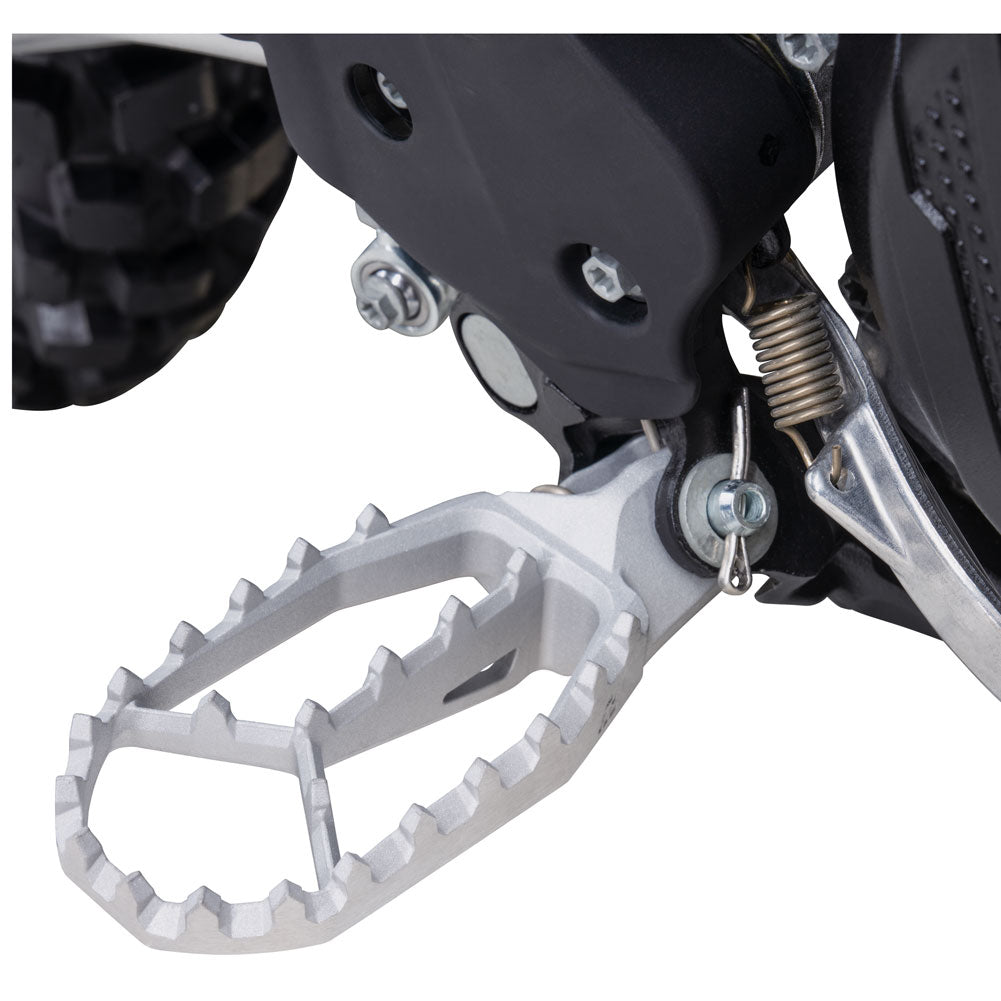 Tusk Blitz Titanium Moto Foot Pegs Jet Fuel Husqvarna FC 250 2022-2026