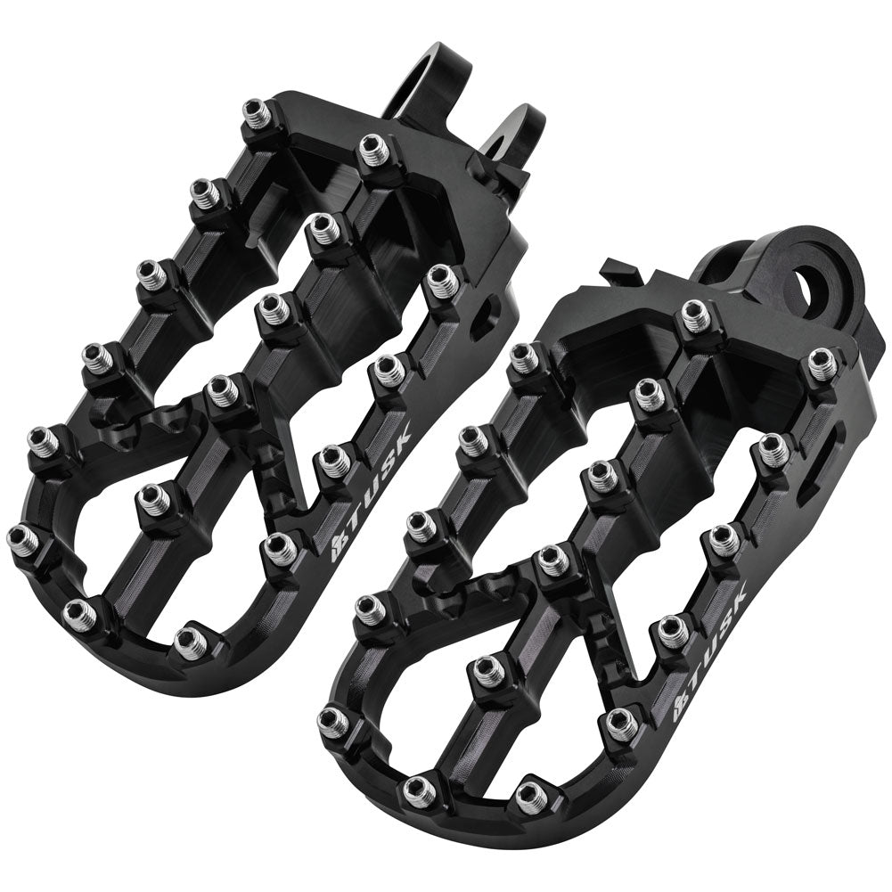 Tusk Edge Billet Adventure Foot Pegs Suzuki DR-Z 400 2000–2024
