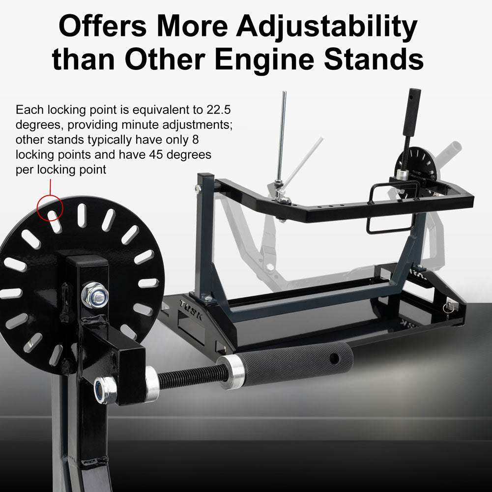 Tusk Motorcycle Engine Stand