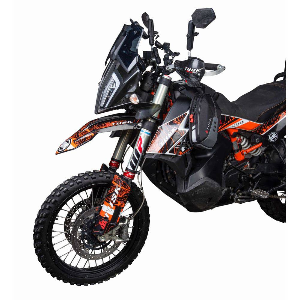 Tusk Sidekick Motorcycle Tank Saddle Bags